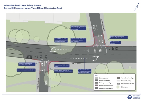 The photo for Brixton Hill (Dumbarton Road/Upper Tulse Hill).