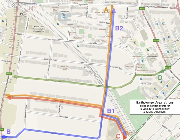 The photo for Bartholomew Road Area Proposals consultation.